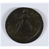Image 2 : 1736 ENGLAND FARTHING GEORGE II ERROR OFF CENTER STRIKE