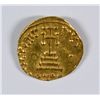 Image 2 : BYZANTINE GOLD SOLIDUS EMPEROR CONSTANS II 650 AD BU