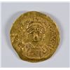 Image 1 : BYZANTINE GOLD SOLIDUS EMPEROR JUSTIN 565 AD XF HEAVY PLANCHET