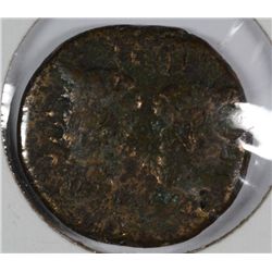 ANCIENT COIN 10 BC - 10 AD AUGUSTUS AND AGRIPPA AE AS