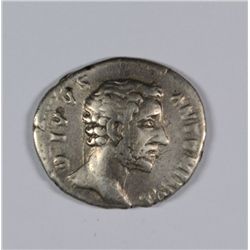 ANCIENT ROME SILVER COIN ANTONINUS PIUS DEATH ISSUE XF