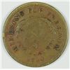 Image 1 : 1860 CAMPAIGN TOKEN LINCOLN "SUCCESS TO REPUBLICAN PRINCIPLES"