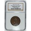 Image 1 : 1837/57 HARD TIMES TOKEN MILLIONS FOR DEFENSE NGC MS-61 BN