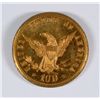 Image 2 : 1800'S TOKEN USA $10 CH BU REEDED EDGE BRASS