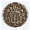 Image 1 : 1870 SHIELD NICKEL VG+