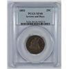Image 1 : 1853 ARROWS AND RAYS SEATED QUARTER, PCGS XF-40  NICE