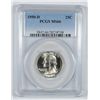 Image 1 : 1950-D WASHINGTON QUARTER, PCGS MS-66  SUPERB WHITE