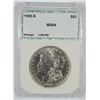 Image 1 : 1900-S MORGAN SILVER DOLLAR, PCI GREEN LABEL MS-64