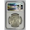 Image 4 : 1921 MORGAN SILVER DOLLAR, NGC MS-64  WHITE!