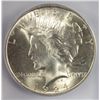 Image 2 : 1924 PEACE SILVER DOLLAR, ICG MS-64
