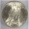 Image 3 : 1924 PEACE SILVER DOLLAR, ICG MS-64