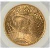 Image 3 : 1924 $20.00 St. GAUDENS GOLD PIECE, NCI MS-63 NICE