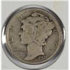 Image 1 : 1921-D MERCURY DIME VG/FINE