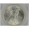 Image 3 : 1925 PEACE DOLLAR SEGS MS64 (LIGHT CLEANING)
