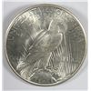 Image 2 : 1935 PEACE SILVER DOLLAR, MS-64++ WHITE! CHOICE!