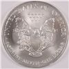 Image 2 : 2004 GEM BU AMERICAN SILVER EAGLE ONE OUNCE .999 SILVER COIN
