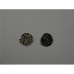 A pair of scarcer Roman silver denarii