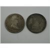 Image 1 : A pair of portrait Bolivian 8Reales.