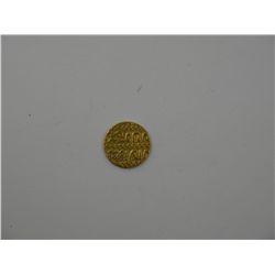 Egypt- Mamluks. 14th Century gold coin of unknown attribution.