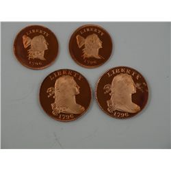 Another Gallery Mint early copper replica foursome