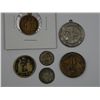 Image 1 : Six religious and temperance tokens