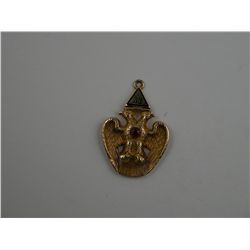 Interesting 14 Kt Gold 32nd Degree Masonic medal/jewel.