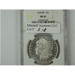 $1 Silver 1878 8TF