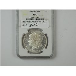 $1 Silver 1878 8TF.