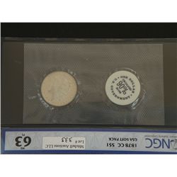 $1 Silver 1878-CC VAM-11.