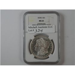 $1 Silver 1878-S