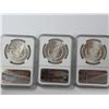 Image 2 : A Near Gem San Francisco Mint Trio of Morgan Dollars