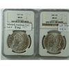 Image 1 : A Choice Philadelphia Mint Morgan Dollar pair