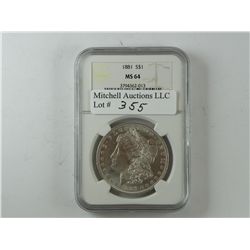 $1 Silver 1881