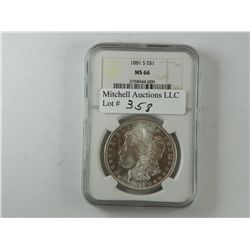 $1 Silver 1881-S