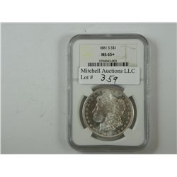 $1 Silver 1881-S