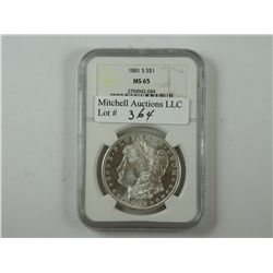 $1 Silver 1881-S