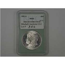 $1 Silver 1881-S