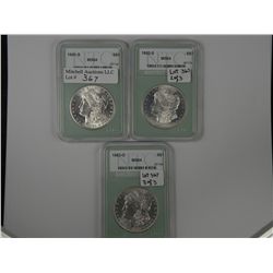 Very Choice Morgan Dollar Threesome