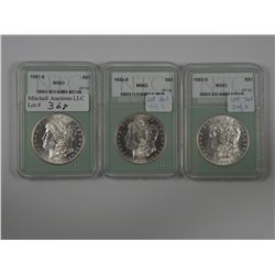 Morgan Dollar Trio