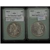 Image 1 : Scarcer Morgan Dollar Pair