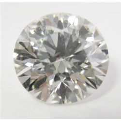 GIA Certified 1.52 carat Round Brilliant Cut Diamond. J color/SI1 Clarity. No fluoresence- GIA 51411