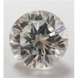 GIA Certified 1.05 carat Round Brilliant Cut Diamond. I color/VS1 clarity. No fluoresence- GIA 51412