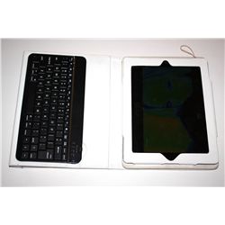 32 gig Ipad 2 with keyboard.