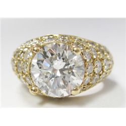 GIA Certified 2.52 carat Round Brilliant Cut Diamond - H color/I1 Clarity. No Fluoresence. GIA 11467