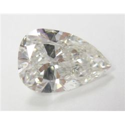 GIA Certified 1.53 carat Pear Brilliant Cut Diamond. H color/SI1 Clarity. GIA 2145955260, 9.84 x 6.7