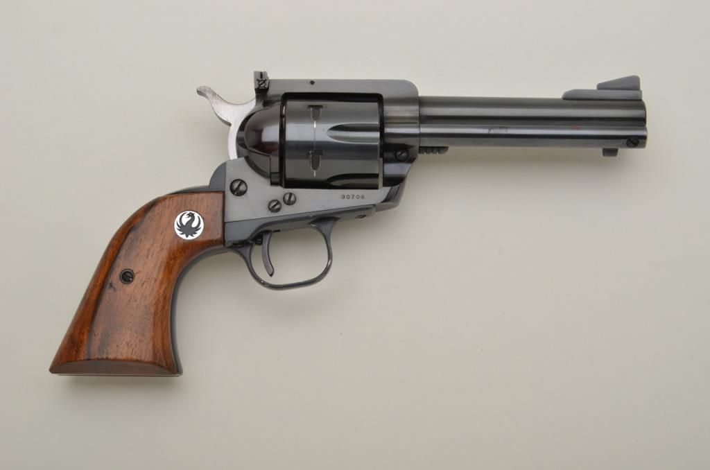 Ruger Blackhawk single action revolver, .357 cal., 4-1/2” barrel, blue