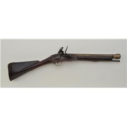 Flintlock blunderbuss, 20th century in the style of the 18th century, approx. 30” overall with a 15-