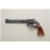 Image 6 : Smith & Wesson Model 586-3 DA revolver, .357 Magnum cal., 8-3/8” barrel, blue finish, checkered wood