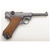 Image 2 : German Luger semi-auto pistol, 9mm cal., 4” barrel, re-blued finish, “42” on top of toggle with 1939