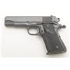 Image 1 : Colt Combat Commander semi-auto pistol, .45 cal., 4-1/4” barrel, blue finish, Pachmayr wrap around c